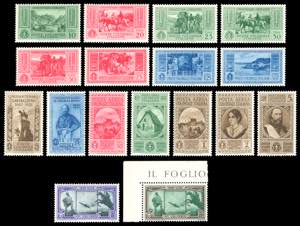 1932 - Garibaldi, serie completa (1/10+A), ... 