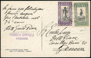 1930 - 5 cent., 25 cent. Soggetti africani ... 