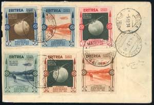 POSTA AEREA 1934 - Arte Coloniale, ... 