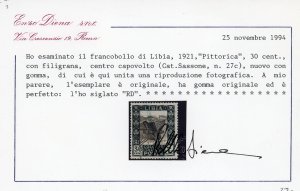 1921 - 30 cent. Pittorica, ... 