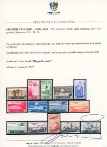 1934 - VIII Fiera di Tripoli, ... 