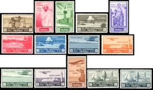 1934 - VIII Fiera di Tripoli, serie completa ... 