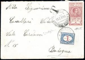 1930 - 50 cent. marca da bollo per le ... 