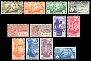 POSTA AEREA 1928/41 - Cinque emissioni, ... 