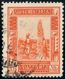 1932 - 1,75 lire Pittorica, dent. 14 x 12 ... 