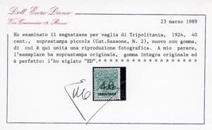 SEGNATASSE VAGLIA 1924 - ... 