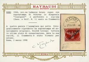 OCCUPAZIONE TEDESCA EGEO 1944 - ... 