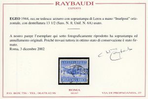 OCCUPAZIONE TEDESCA EGEO 1945 - ... 