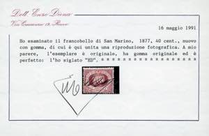 1877/90 - Prima emissione, serie ... 