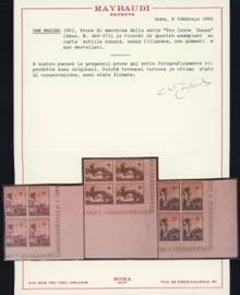 1951 - Croce Rossa, serie completa ... 