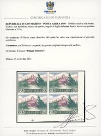 1950 - 500 lire Vedute, non ... 