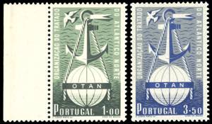 PORTOGALLO 1952 - Patto Atlantico, serie ... 