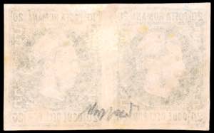 ROMANIA 1866 - 20 p. Principe ... 