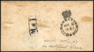 BRITISH COLONIES - MAURITIUS 1860 ... 