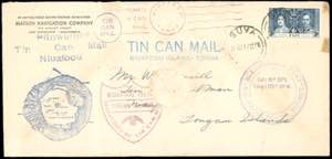 BRITISH COLONIES - TONGA 1936 - Lettera ... 