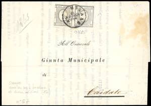 SARDEGNA 1861/1863 - Cinque ... 