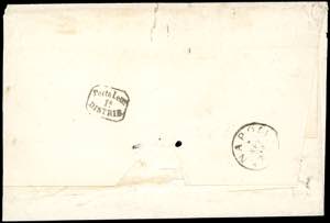 1862 - 5 grana carminio, coppia ... 