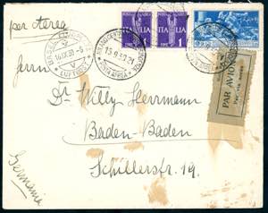 REGNO DITALIA POSTA AEREA ... 