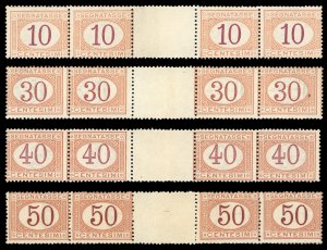 REGNO DITALIA SEGNATASSE 1890 - 10 cent., ... 