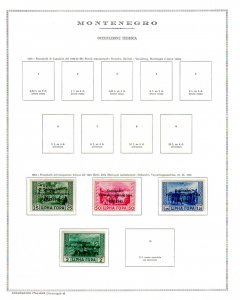 OCC.ITALIANA MONTENEGRO 1941/1943 ... 