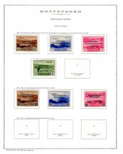 OCC.ITALIANA MONTENEGRO 1941/1943 ... 