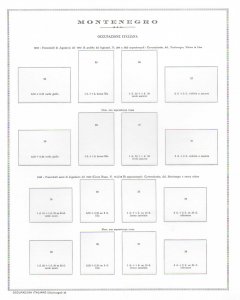OCC.ITALIANA MONTENEGRO 1941/1943 ... 