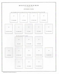 OCC.ITALIANA MONTENEGRO 1941/1943 ... 