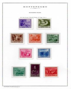 OCC.ITALIANA MONTENEGRO 1941/1943 ... 