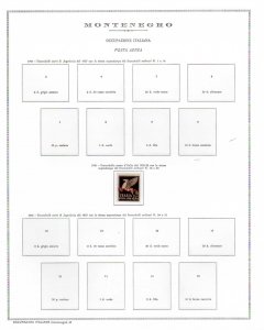 OCC.ITALIANA MONTENEGRO 1941/1943 ... 