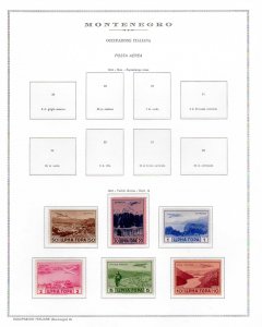 OCC.ITALIANA MONTENEGRO 1941/1943 ... 