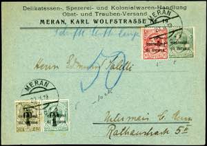 TERRE REDENTE 1918/20 - Due buste, ... 