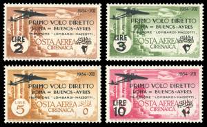 CIRENAICA POSTA AEREA 1934 - Volo ... 