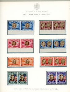 SAN MARINO 1947/1960 - ... 