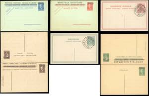 ALBANIA INTERI POSTALI 1914/1940 - Sei ... 