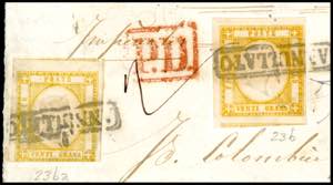 1861 - 20 grana bistro olivastro, ... 