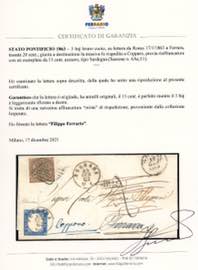 1863 - 3 baj bruno cuoio (4Ac), su ... 