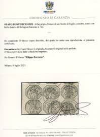 1852 - 6 baj grigio (7a), blocco ... 