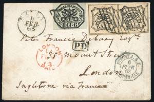 1863 - 6 baj grigio perla, 8 baj bianco, ... 