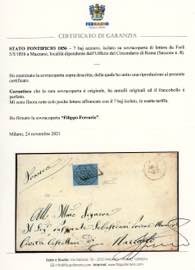 1856 - 7 baj azzurro (8), ... 