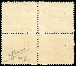 1868 - 5 cent. azzurro scuro, ... 