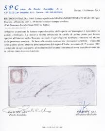 1861 - 10 cent. bruno lillaceo ... 