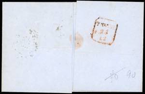 1860 - 10 cent. bruno olivastro ... 