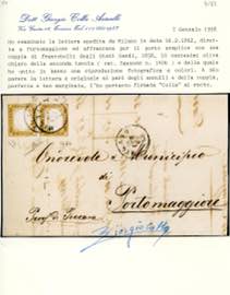 1862 - 10 cent. oliva chiaro ... 