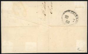 1860 - 80 cent. giallo arancio ... 