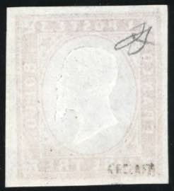 1861 - 3 lire rame vivo (18A), ... 