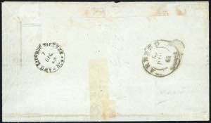 1863 - 1 cent. grigio nero per ... 