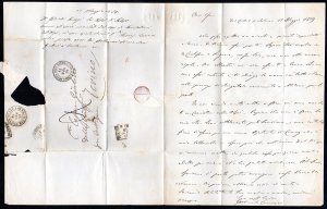 POSTA MILITARE 1848/59 - Cinque ... 