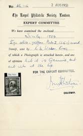 1859 - 1/2 grano giallo oliva, I ... 