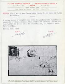 1859 - 1 grano bruno oliva, II ... 