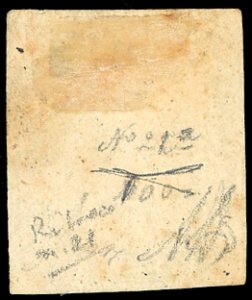 1859 - 10 grana indaco nero (12a) ... 
